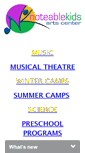 Mobile Screenshot of noteablekids.com